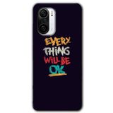 MRCİLETİSİM (mrc59224) Everything Kılıf HD Desen Baskılı Arka Kapak Poco F3 ile uyumlu