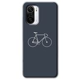 MRCİLETİSİM (mrc59271) Bike Kılıf HD Desen Baskılı Arka Kapak Poco F3 ile uyumlu