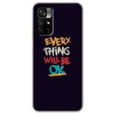 MRCİLETİSİM (mrc60874) Everything Kılıf HD Desen Baskılı Arka Kapak Poco M4 Pro 5G ile uyumlu