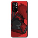 MRCİLETİSİM (mrc60929) DeadPool Kılıf HD Desen Baskılı Arka Kapak Poco M4 Pro 5G ile uyumlu