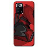 MRCİLETİSİM (mrc61479) DeadPool Kılıf HD Desen Baskılı Arka Kapak+Temperli Cam Poco x3 GT ile uyumlu