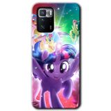 MRCİLETİSİM (mrc62220) Pony Kılıf HD Desen Baskılı Arka Kapak Poco x3 GT ile uyumlu