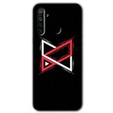 MRCİLETİSİM (mrc6726) Kilit Kılıf Baskılı Kapak Tam Kaplayan Mat Seramik Realme 5i ile uyumlu