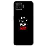 MRCİLETİSİM (mrc677) For You Kılıf Baskılı Kapak Tam Kaplayan Mat Seramik Oppo A73 ile uyumlu