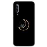 MRCİLETİSİM mrc69313 İyi Geceler Kılıf Baskılı Kapak 5D Tam Kaplayan Cam Xiaomi Mi 9 SE ile uyumlu