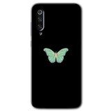 MRCİLETİSİM mrc69493 Butterfly Tree Kılıf Baskılı Kapak 5D Tam Kaplayan Cam Xiaomi Mi 9 SE ile uyumlu
