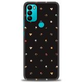 MRCİLETİSİM (mrc6958) Tam Ekran Koruyucu Kılıf HD Baskılı Kılıf Flower General Mobile GM 21 Plus ile uyumlu