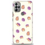 MRCİLETİSİM (mrc7126) Tam Ekran Koruyucu Kılıf HD Baskılı Kılıf Minik Kirpiler General Mobile GM 21 Pro ile uyumlu