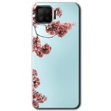 MRCİLETİSİM (mrc713) Japon Çiçeği Kılıf Baskılı Kapak Tam Kaplayan Mat Seramik Oppo A73 ile uyumlu