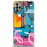 MRCİLETİSİM (mrc7156) Tam Ekran Koruyucu Kılıf HD Baskılı Kılıf Print Nest General Mobile GM 21 Pro ile uyumlu