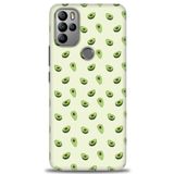 MRCİLETİSİM (mrc7197) Tam Ekran Koruyucu Kılıf HD Baskılı Kılıf Minik Avakadolar General Mobile GM 21 Pro ile uyumlu