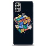 MRCİLETİSİM (mrc7205) Tam Ekran Koruyucu Kılıf HD Baskılı Kılıf Küplerdeki İnsanlar General Mobile GM 21 Pro ile uyumlu