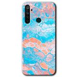 MRCİLETİSİM (mrc72314) Bubbles 1 Kılıf HD Desen Baskılı Arka Kapak Realme 5i ile uyumlu