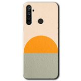 MRCİLETİSİM (mrc72451) Color Wall Kılıf HD Desen Baskılı Arka Kapak Realme 5i ile uyumlu