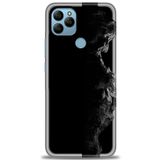 MRCİLETİSİM (mrc7369) Tam Ekran Koruyucu Kılıf HD Baskılı Kılıf Dağ General Mobile GM 21 ile uyumlu
