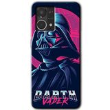 MRCİLETİSİM mrc77513 Darth Vader Kılıf HD Desen Baskılı Arka Kapak+Temperli Cam Oppo Reno 7 4G ile uyumlu
