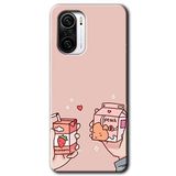 MRCİLETİSİM (mrc79266) Meyveli Süt Kılıf HD Desen Baskılı Arka Kapak+Temperli Cam Xiaomi Redmi Mi11i ile uyumlu
