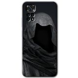 MRCİLETİSİM mrc79955 Death Kılıf HD Desen Baskılı Arka Kapak+Temperli Cam Xiaomi Redmi Note 11 5G Global ile uyumlu