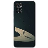 MRCİLETİSİM mrc81459 Space Planet Kılıf HD Desen Baskılı Arka Kapak+Temperli Cam Xiaomi Redmi Note 11s 5G Global ile uyumlu