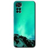 MRCİLETİSİM mrc81529 Aurora Kılıf HD Desen Baskılı Arka Kapak+Temperli Cam Xiaomi Redmi Note 11s 5G Global ile uyumlu