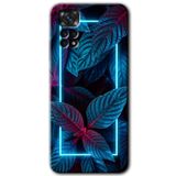 MRCİLETİSİM mrc81551 Mekanik Yaprak 4 Kılıf HD Desen Baskılı Arka Kapak+Temperli Cam Xiaomi Redmi Note 11s 5G Global ile uyumlu