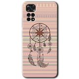 MRCİLETİSİM mrc81560 Mandala Retro Kılıf HD Desen Baskılı Arka Kapak+Temperli Cam Xiaomi Redmi Note 11s 5G Global ile uyumlu