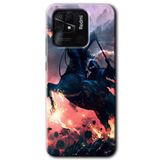MRCİLETİSİM (mrc84830) Bloodhorne Kılıf HD Desen Baskılı Arka Kapak Xiaomi Redmi 10C ile uyumlu
