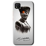 MRCİLETİSİM (mrc85869) Mustafa Kemal Atatürk Kılıf HD Desen Baskılı Arka Kapak Xiaomi Redmi 9c ile uyumlu