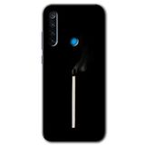 MRCİLETİSİM (mrc90357) Sönmüş Kibrit Kılıf HD Desen Baskılı Arka Kapak Xiaomi Redmi Note 8 ile uyumlu