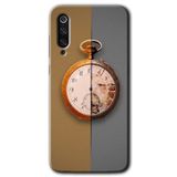 MRCİLETİSİM mrc90400 Clocks Artwork Kılıf HD Desen Baskılı Arka Kapak Temperli Cam Xiaomi Mi 9 SE ile uyumlu