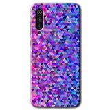 MRCİLETİSİM mrc90430 Pixel Mozaik Kılıf HD Desen Baskılı Arka Kapak Temperli Cam Xiaomi Mi 9 SE ile uyumlu