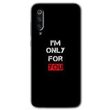 MRCİLETİSİM mrc90712 For You Kılıf HD Desen Baskılı Arka Kapak Temperli Cam Xiaomi Mi 9 SE ile uyumlu