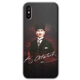 MRCİLETİSİM (mrc92463) Kemal Atatürk Kılıf HD Desen Baskılı Arka Kapak Xiaomi Redmi 9A ile uyumlu