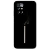 MRCİLETİSİM (mrc96407) Sönmüş Kibrit Kılıf HD Desen Baskılı Arka Kapak Xiaomi Redmi Note 11 4G ile uyumlu