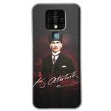 MRCİLETİSİM (mrc99613) Kemal Atatürk Kılıf HD Desen Baskılı Arka Kapak Tecno Camon 16 ile uyumlu
