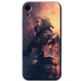 MRCİLETİSİMmrc-108047 Atatürk Portre Kılıf HD Baskılı Desen Hayalet Cam Yandan Görünmez iPhone XR ile uyumlu