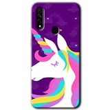 MRCİLETİSİMmrc-111944 Unicorn Sleep Kılıf Kapak Hayalet Ekran Yandan Gözükmez Oppo A31 ile uyumlu
