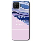 MRCİLETİSİMmrc-114672 Good Vibes Kılıf Kapak Hayalet Ekran Yandan Gözükmez Oppo A73 ile uyumlu