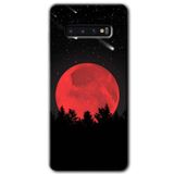 MRCİLETİSİMmrc-1151 Kanlı Ay Kılıf HD Desen Baskılı Arka Kapak Samsung Galaxy S10 ile uyumlu