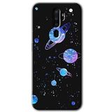 MRCİLETİSİMmrc-115618 Samanyolu Galaksi Kılıf Kapak Hayalet Ekran Yandan Gözükmez Oppo A9 2020 ile uyumlu