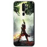 MRCİLETİSİMmrc-115622 Dragon Hunter Kılıf Kapak Hayalet Ekran Yandan Gözükmez Oppo A9 2020 ile uyumlu