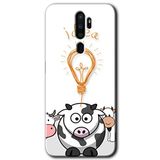 MRCİLETİSİMmrc-115718 İdea Lamp Kılıf Kapak Hayalet Ekran Yandan Gözükmez Oppo A9 2020 ile uyumlu