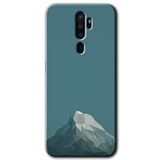 MRCİLETİSİMmrc-115738 Alone Mountain Kılıf Kapak Hayalet Ekran Yandan Gözükmez Oppo A9 2020 ile uyumlu