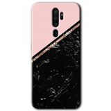 MRCİLETİSİMmrc-115800 Yarım Mermer Kılıf Kapak Hayalet Ekran Yandan Gözükmez Oppo A9 2020 ile uyumlu