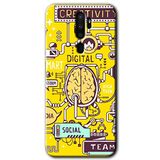 MRCİLETİSİMmrc-115871 Smart 2 Kılıf Kapak Hayalet Ekran Yandan Gözükmez Oppo A9 2020 ile uyumlu