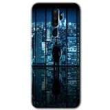 MRCİLETİSİMmrc-115994 Şehir Manzarası Kılıf Kapak Hayalet Ekran Yandan Gözükmez Oppo A9 2020 ile uyumlu