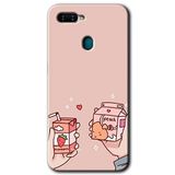 MRCİLETİSİMmrc-117602 Meyveli Süt Kılıf Kapak Hayalet Ekran Yandan Gözükmez Oppo Ax7 ile uyumlu