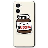 MRCİLETİSİMmrc-118387 Nutella Aşkım Kılıf Kapak Hayalet Ekran Yandan Gözükmez Oppo Reno 3 ile uyumlu