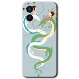 MRCİLETİSİMmrc-118541 Snake Friendship Kılıf Kapak Hayalet Ekran Yandan Gözükmez Oppo Reno 3 ile uyumlu