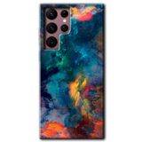 MRCİLETİSİMmrc-12161 Valhalla Kılıf HD Desen Baskılı Arka Kapak Samsung Galaxy S22 Ultra ile uyumlu